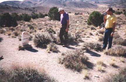 the graveyard of Frisco, Utah