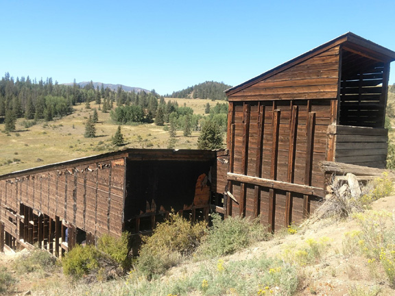 Buildings are all over the area