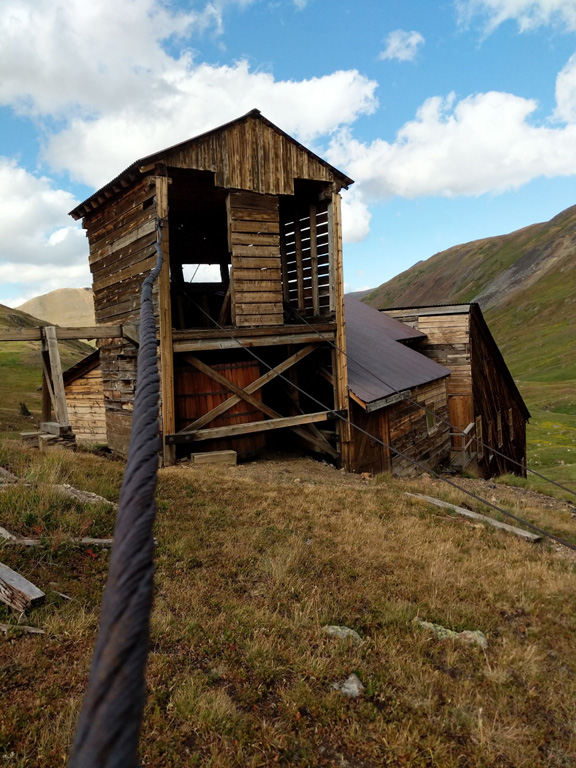 Tram house at the rear of the mill