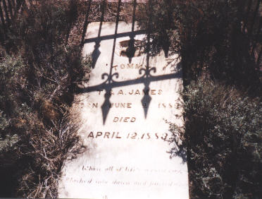 this headstone no longer stands